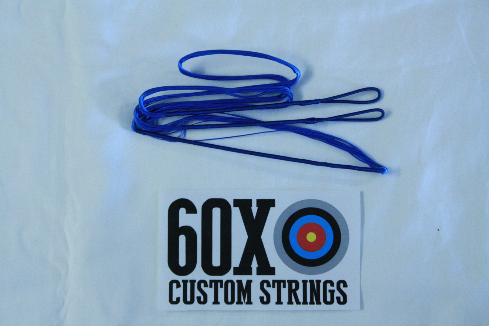 60X Custom Strings 56" D97 Royal Blue Recurve Bowstrings Bow String