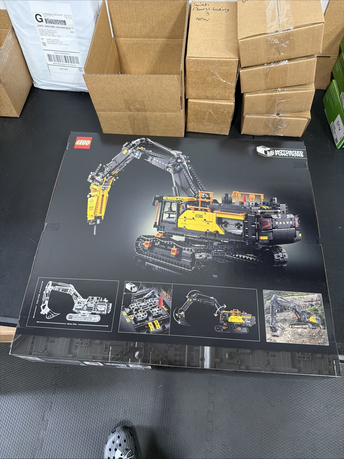 Technic Volvo EC500 Hybrid Excavator 42215 NEW SEALED 100% Authentic