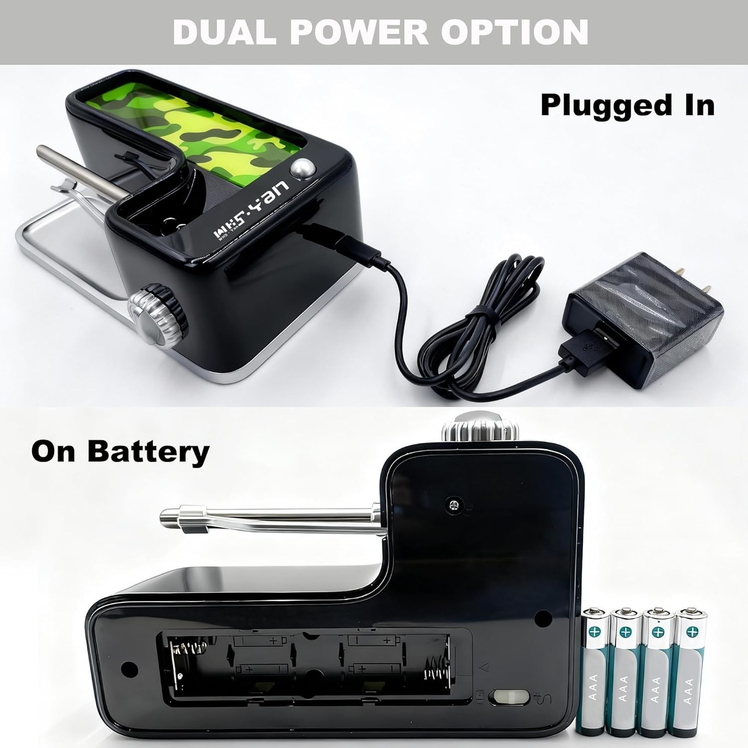 Cigarette Rolling Machine, Electric Pre-Roll Cone, USB-C/Automatic Electric