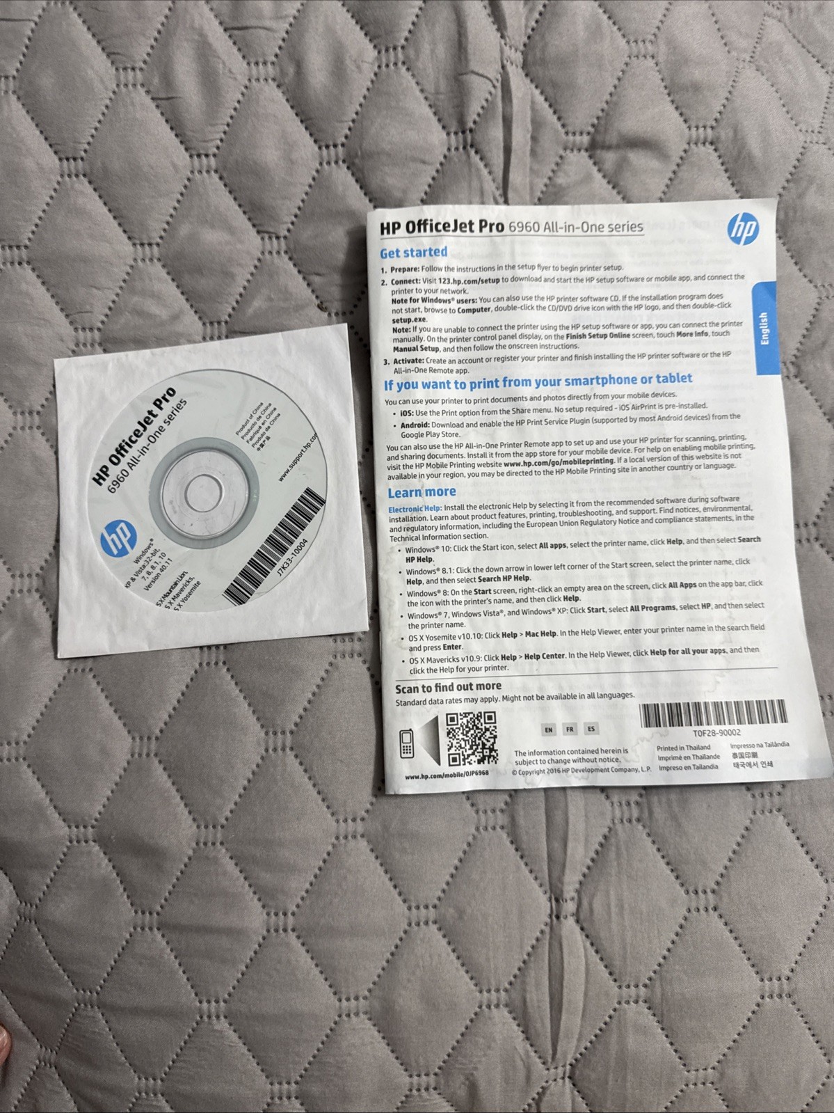 HP OfficeJet Pro 6960 Operating Software And Manual