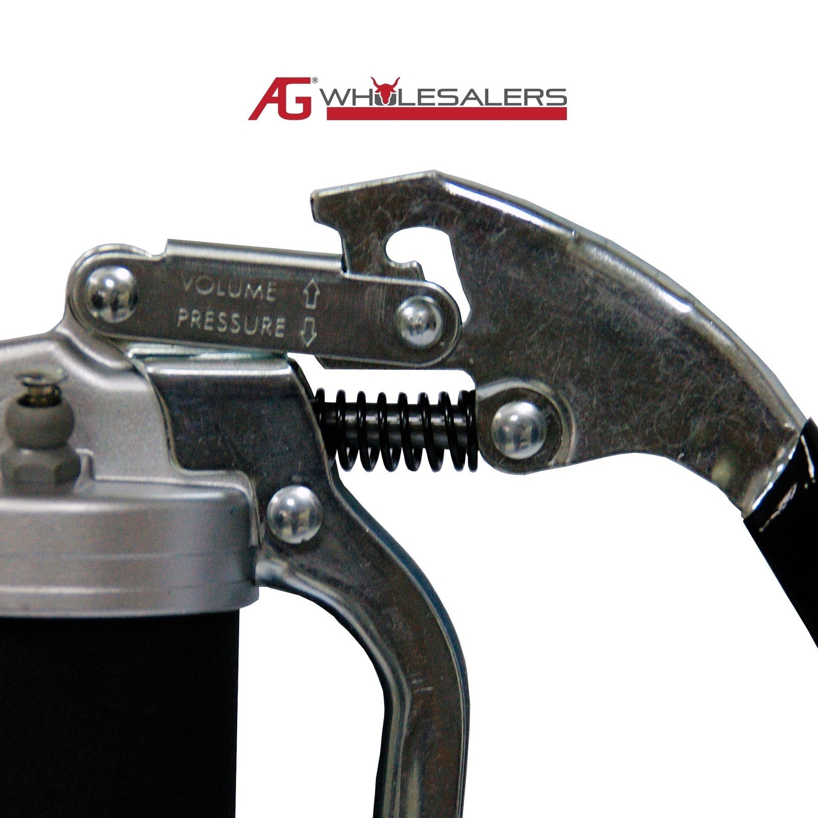 GREASE GUN MANUAL PISTOL GRIP DUAL FLOW / PRESSURE 10,000 PSI INDUSTRIAL QUALITY