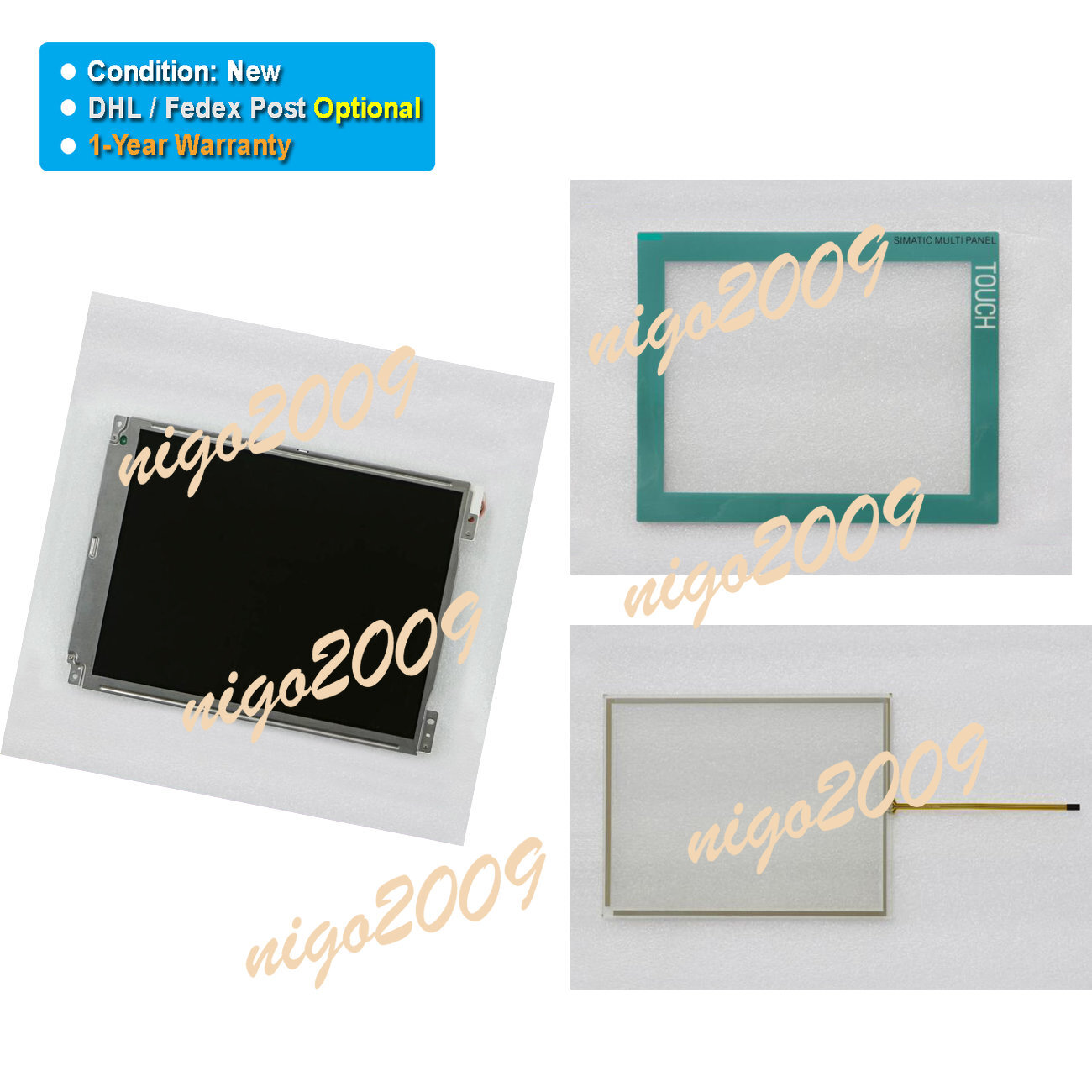 For MP277 10" Touch INOX 6AV6 643-0ED01-2AX0 6AV6643-0ED01-2AX0 Touch LCD Film