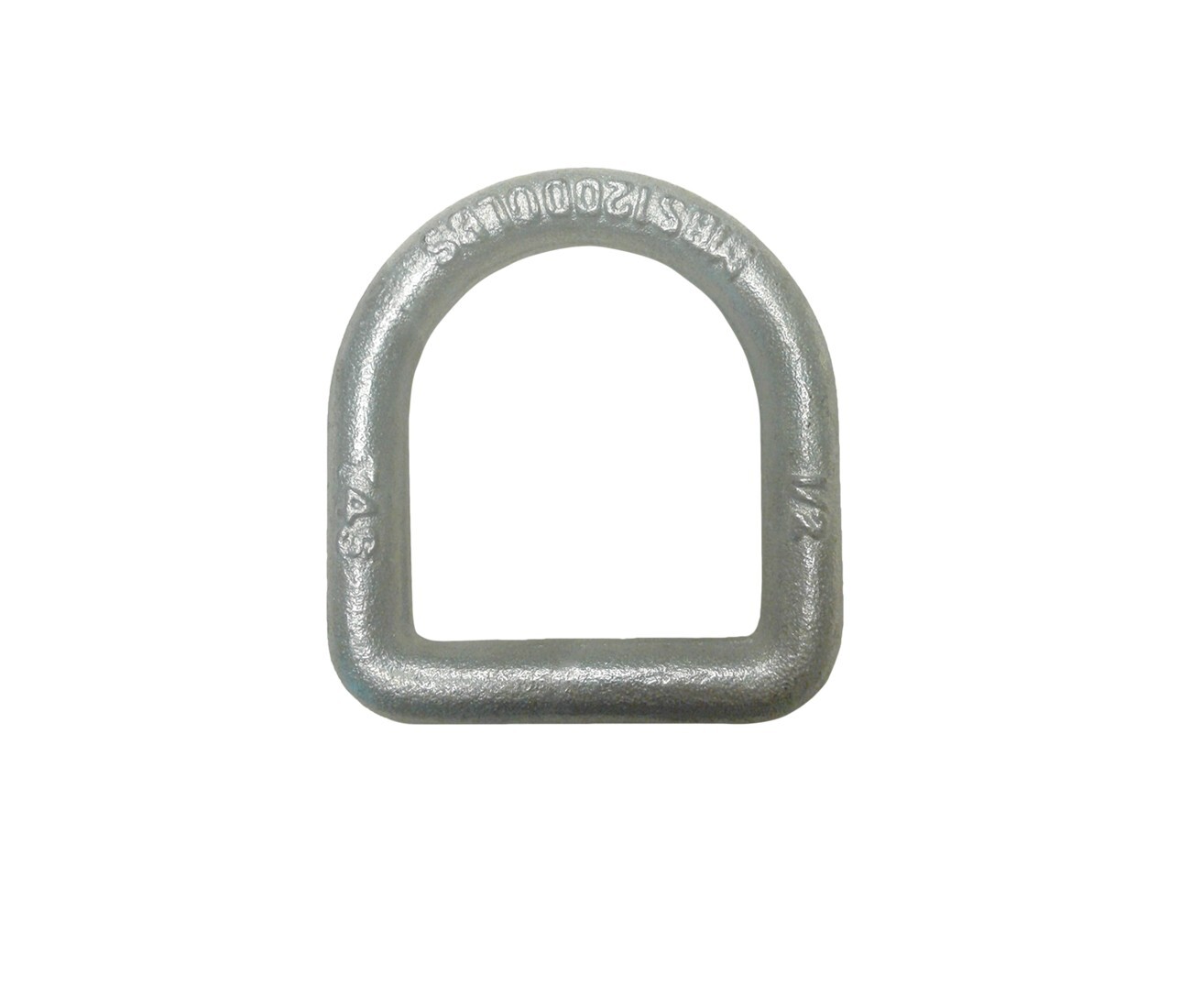 4 Pack 1/2" Bolt-On D Ring Flatbed Truck Trailer Tie Down Strap Chain Rope Ring