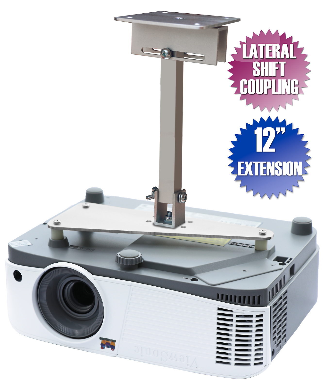 Projector Ceiling Mount for ViewSonic LS500W LS500WH LS550W LS550WH