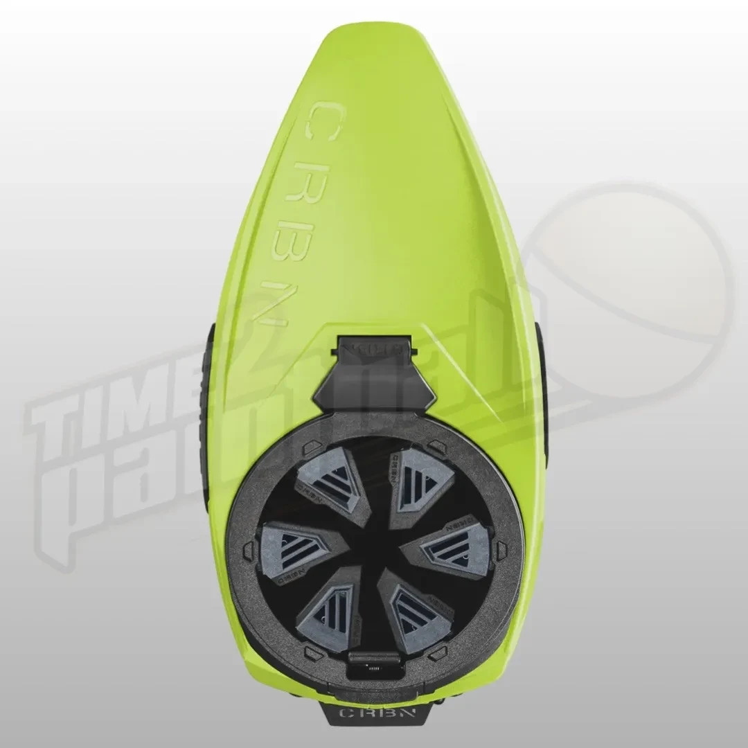 CRBN Carbon DRV Paintball Loader With Case - LIME **FREE SHIPPING**