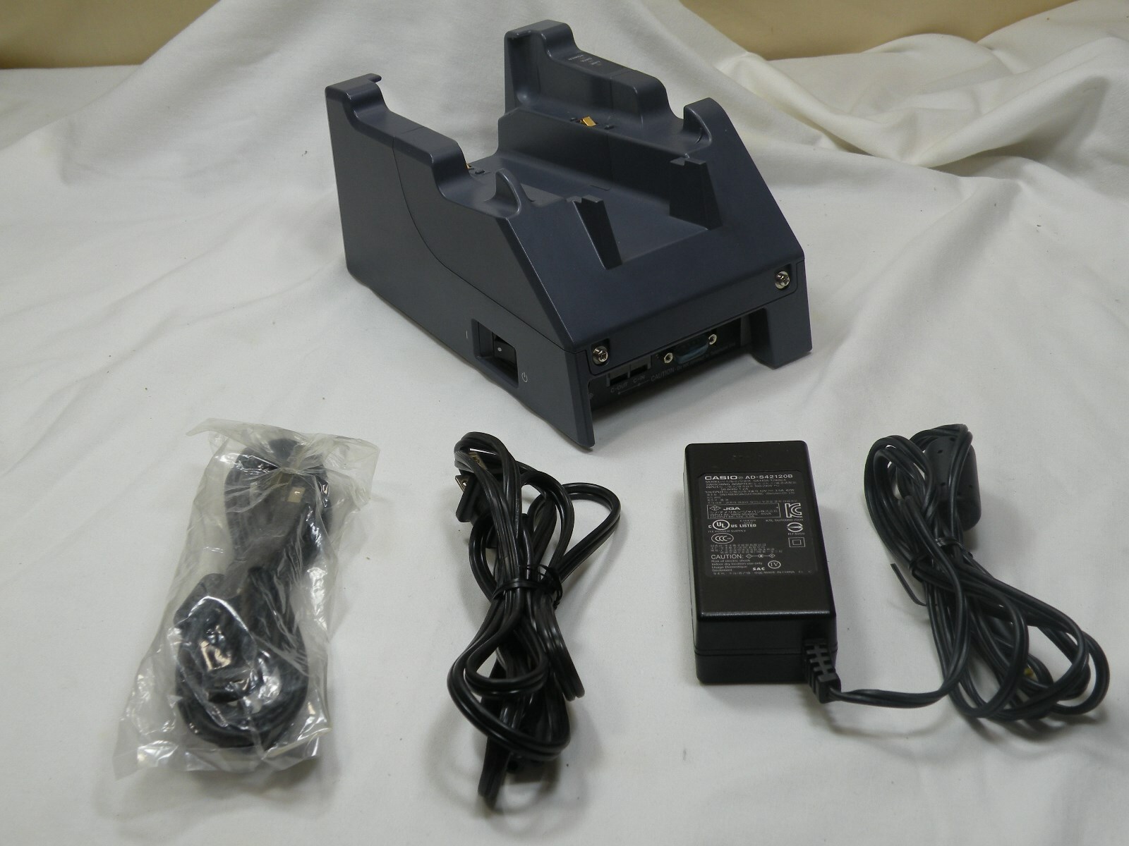 Casio HA-B61 Charging Cradle w/ Power Supply for IT-3000/3100 Handheld Printers