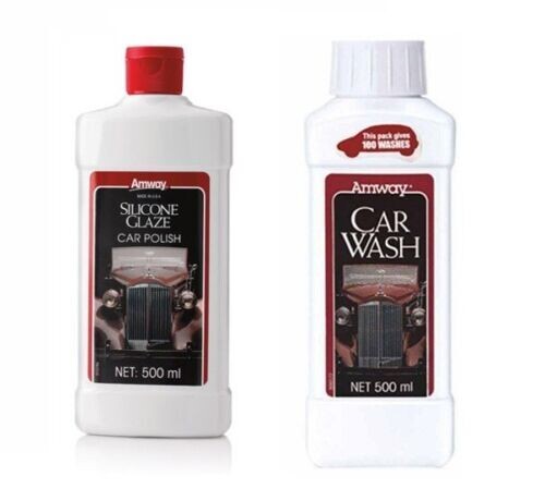 500 ml Amway Silicone Glaze Car Bike Polish & wash Blend of Wax & Four Silicon..