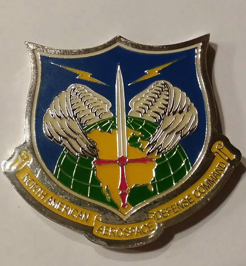REAL- NORAD Operations North American Aerospace Defense Command Challenge Coin