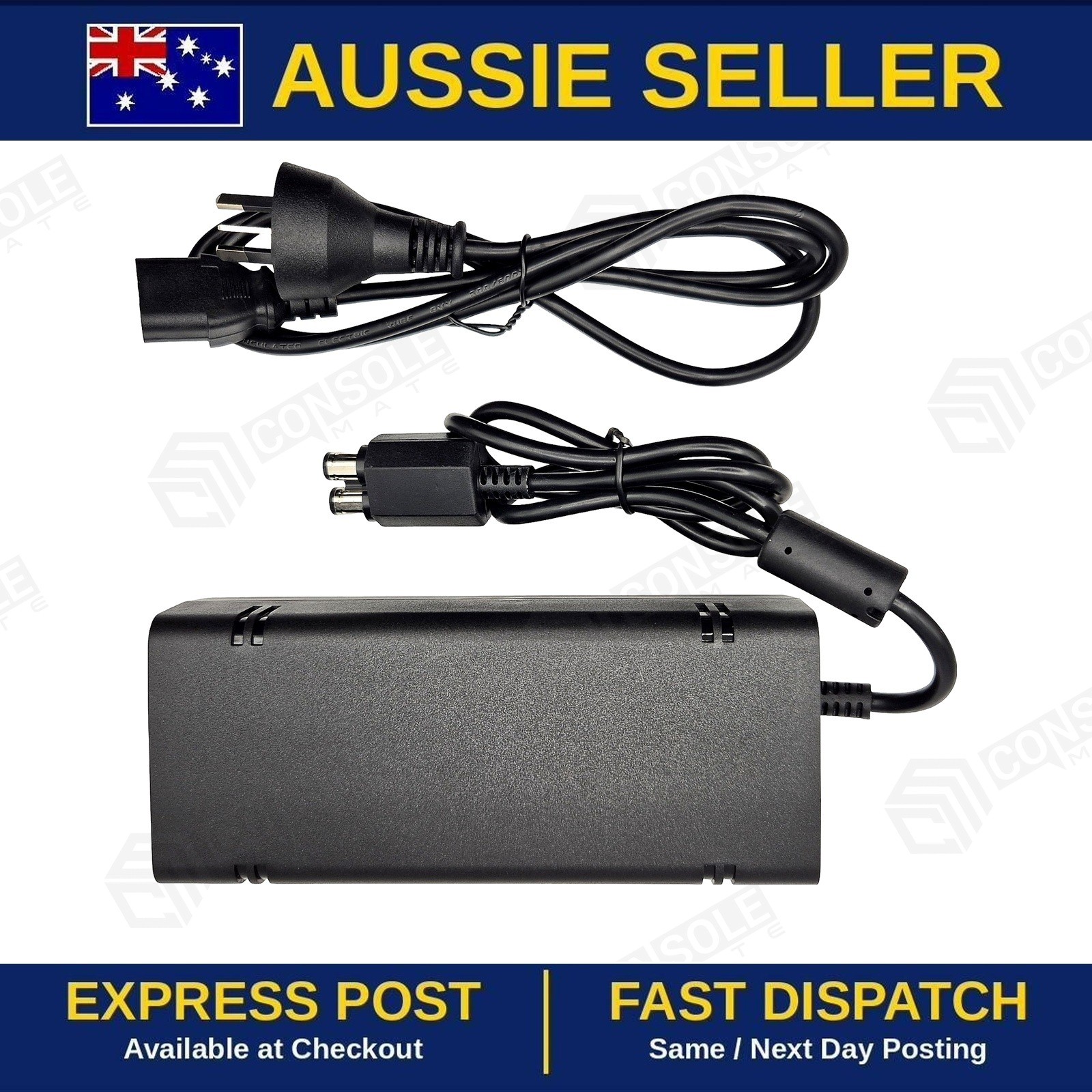 135W AC Power Supply Replacement for Xbox 360 Slim S Console | AU Plug | New