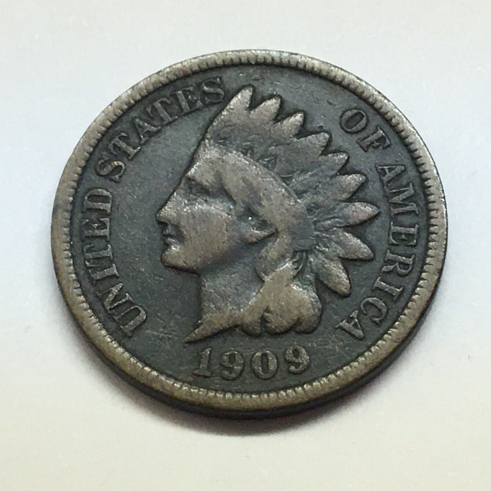 1909 INDIAN HEAD PENNY - SHIPS FREE W/ USPS TRACK