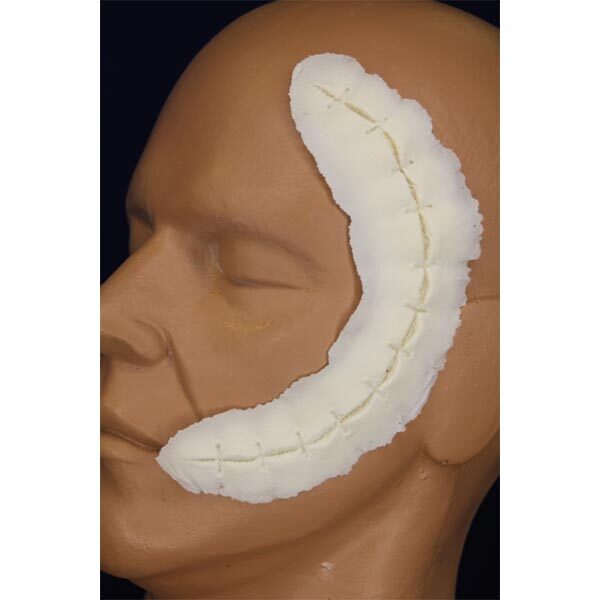 Rubber Wear Suture Cut Foam Latex Prosthetic Appliance for SFX/Cosplay