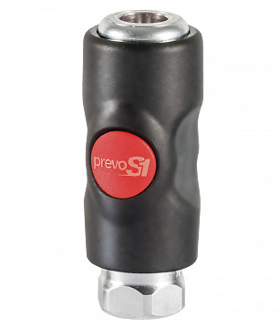 USI PREVOST PUSH-BUTTON COUPLER DISCONNECT 1/4" BODY, AUTOMOTIVE, 1/4" FNPT