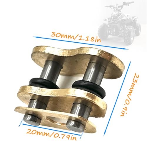 5 Pcs 520 Chain Master Link O-Ring Connecting Links Compatible with Motorcycle