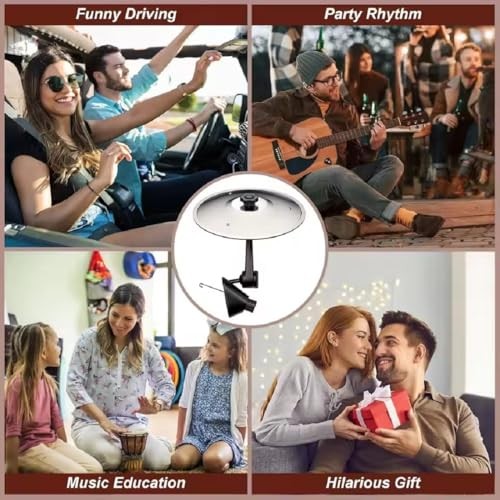 Car Cymbal Air Vent,Car Symbol Drum Air Vent,Mini Drum Crash Cymbal For Gold