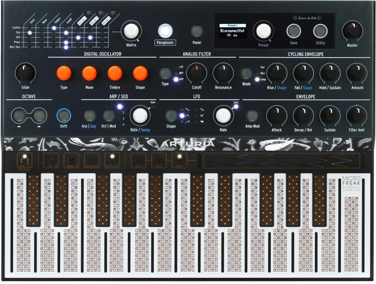 Arturia MicroFreak Hybrid Synthesizer