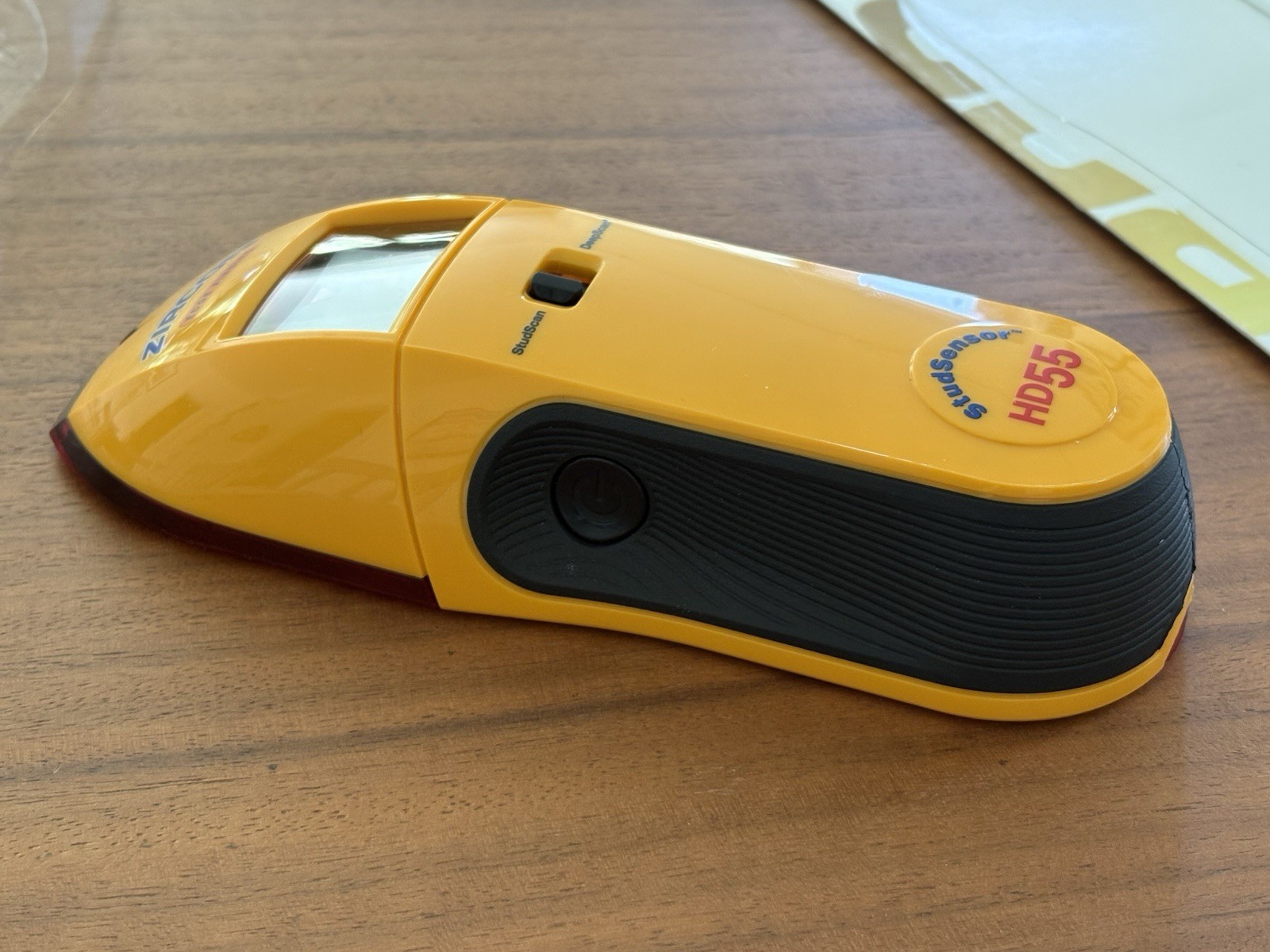 Zircon StudSensor HD55 Electronic Stud Finder DeepScan LCD Yellow/Black