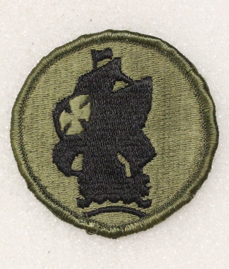 Army Patch: U.S. Army South (Caribbean) - subdued, merrowed edge