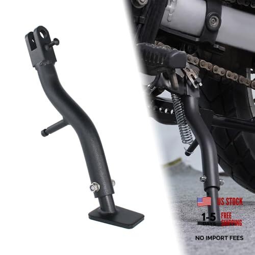 Adjustable Kickstand Fit for KLR650 Gen2 Gen3, 2008-2018 KLR650, 2022-2025