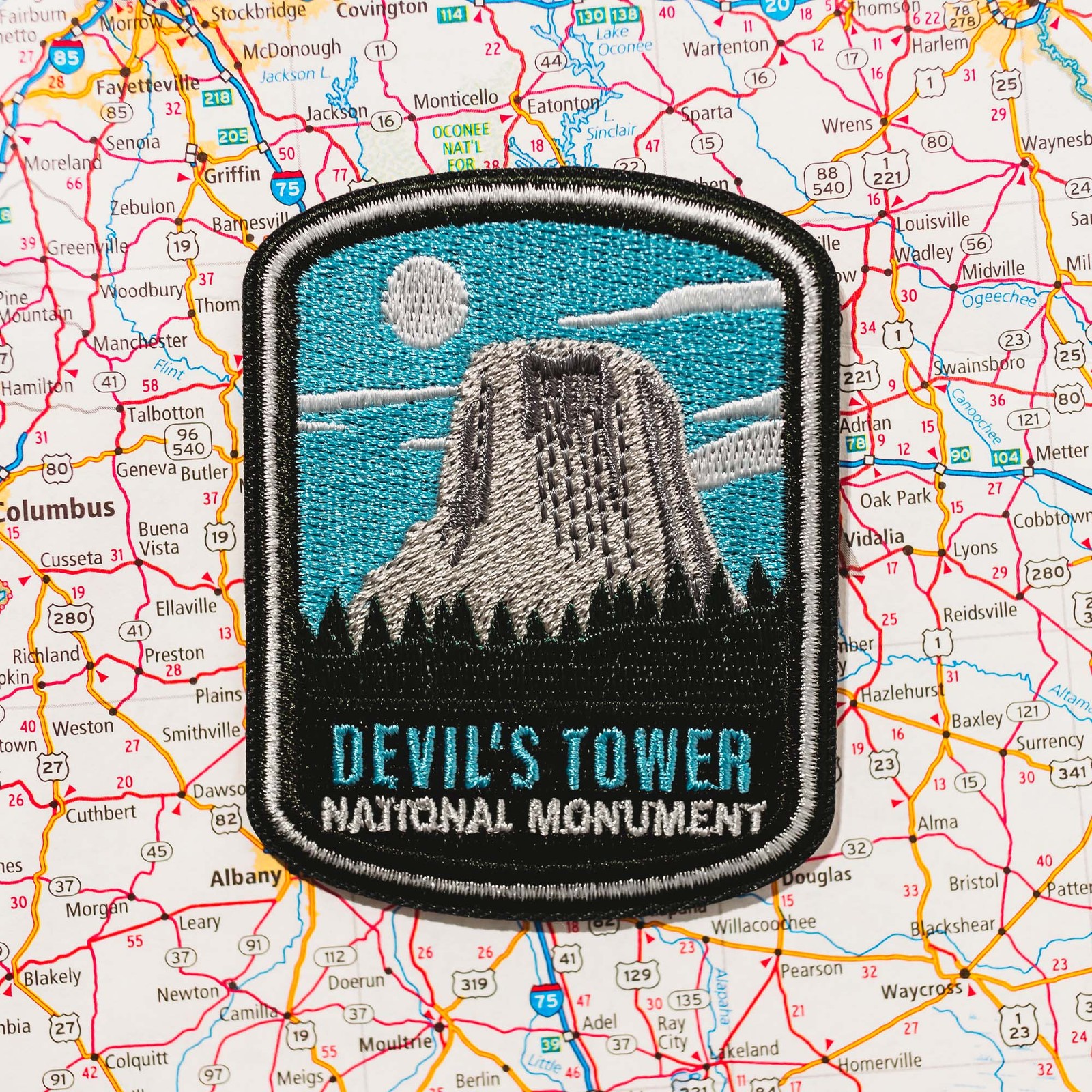 Devil's Tower National Monument Iron on Travel Patch - Great Souvenir