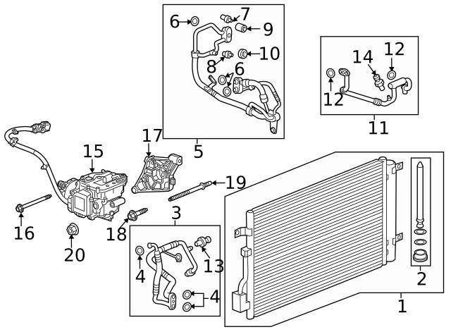 Genuine GM Air Conditioning Receiver and Dehydrator 23119408