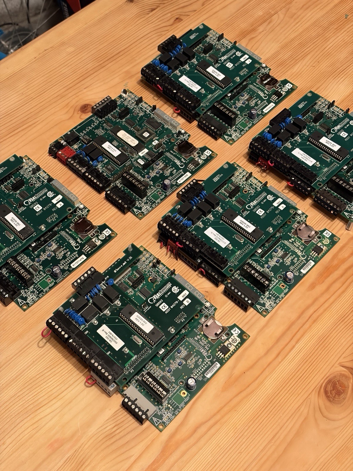 Keri Systems Lot: 6x PXL-500P Controllers (11 Doors) + 10 MS Readers, Used