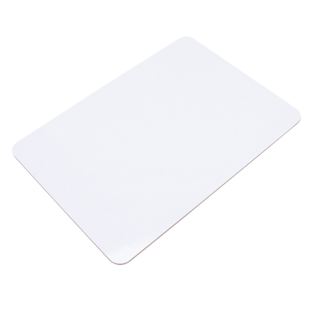 4Pcs Desktop Small White Board Bamboo Planner Reminder Board for Office Use