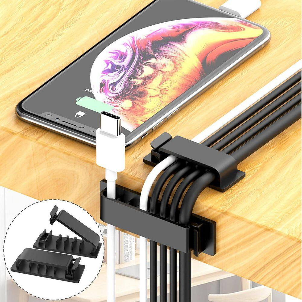Cable Management Kit 327 PCS with Cable Sleeves, Clips, Holders, Organizer Strap
