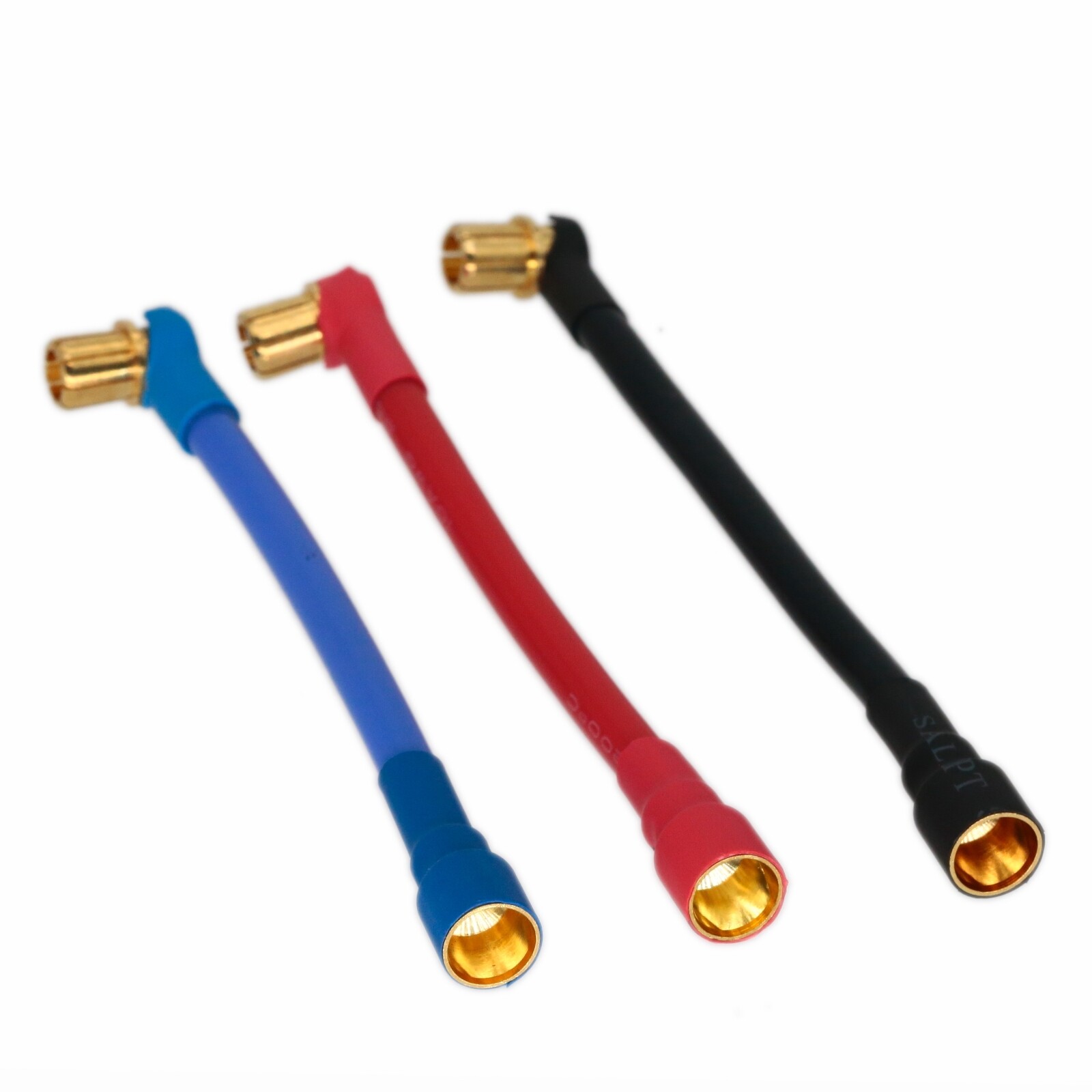 RC Brushless Motor ESC Elbow Bullet 8mm Male to Female 10AWG 4" Extension wire