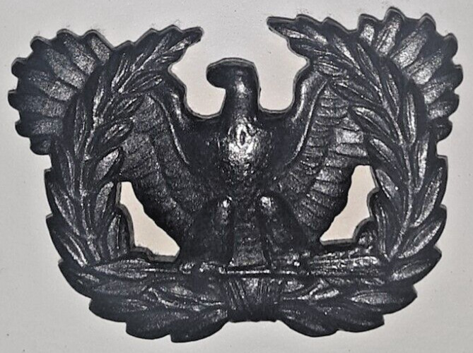 US Army WARRANT OFFICER SERVICE SUBDUED PIN BADGE INSIGNIA VINTAGE ORIGINAL  NOS
