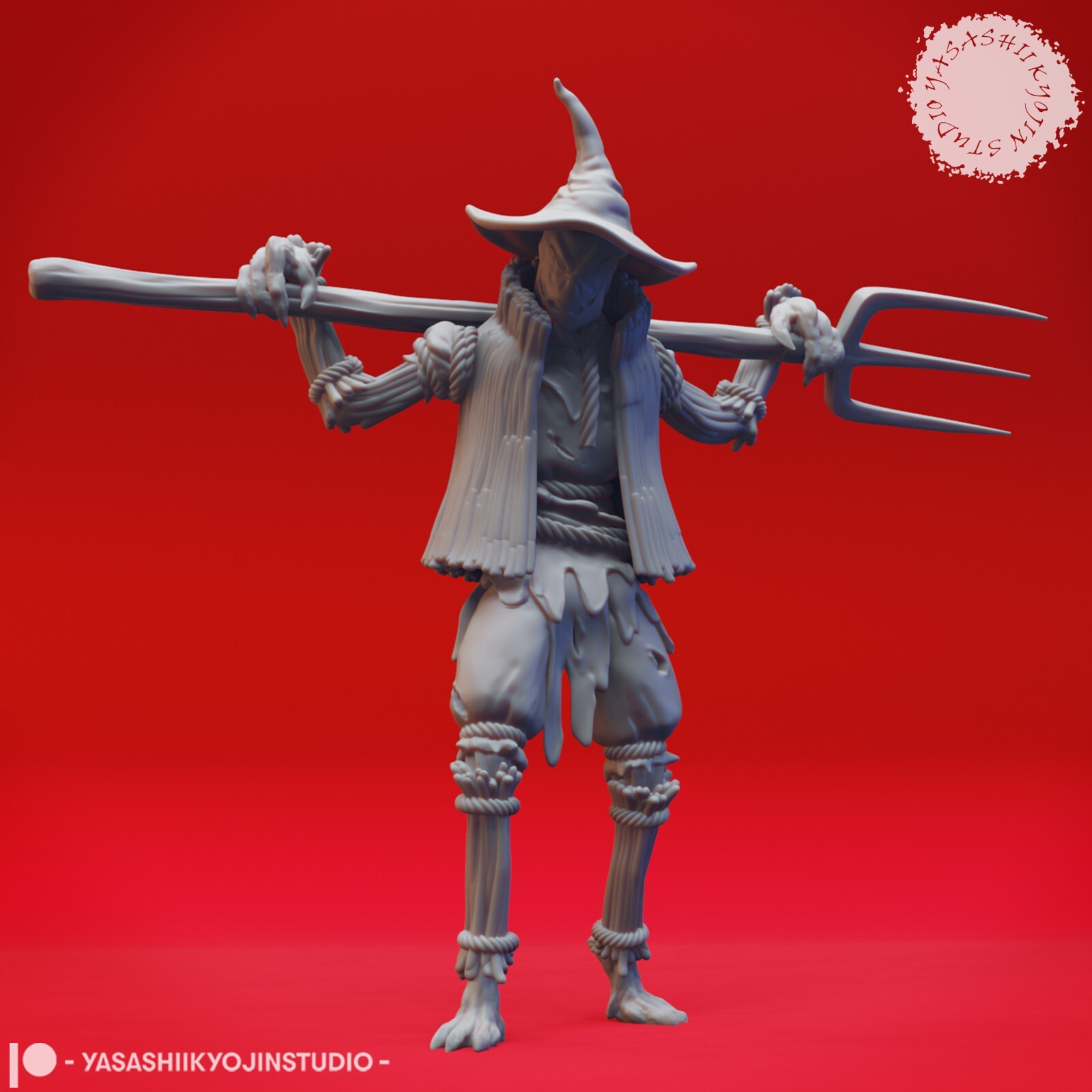 Scarecrow Straw Man 2 - Monster - Yasashii -  Dungeons and Dragons 32mm