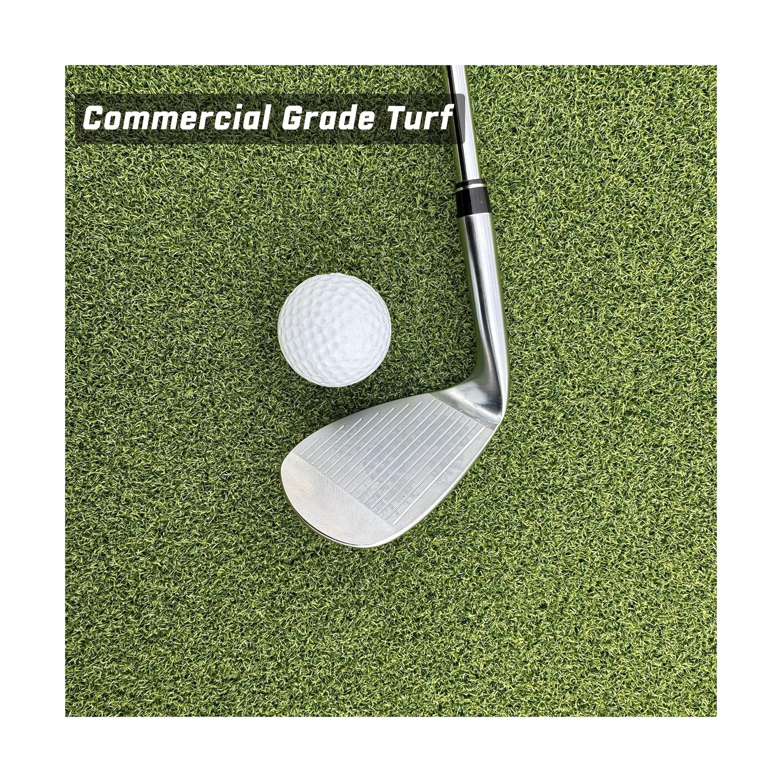 DCQ Golf Simulator Turf Flooring, Golf Mat for Indoor, Golf Simulator Accesso...
