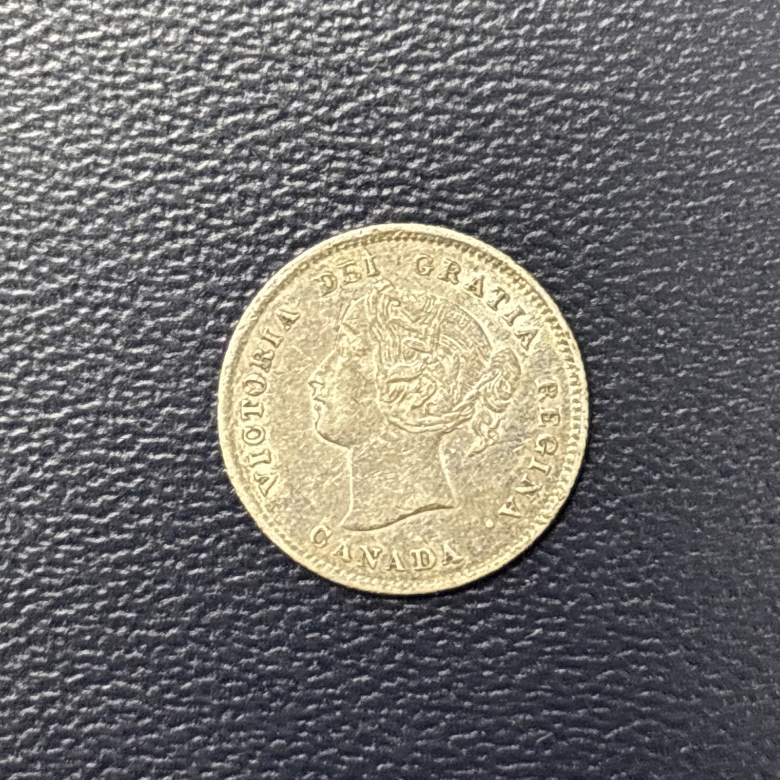 1870 Canada 5 Cents World Silver Coins! Nice!