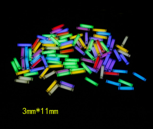 New 1pc 3x11mm Night Luminous Tube 25 Years Life Signal Light Tube