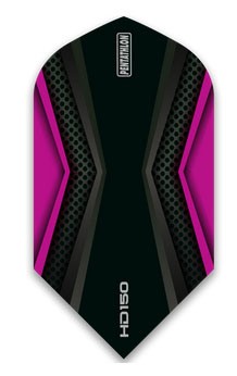 Pentathlon HD150 Black Slim Dart Flights