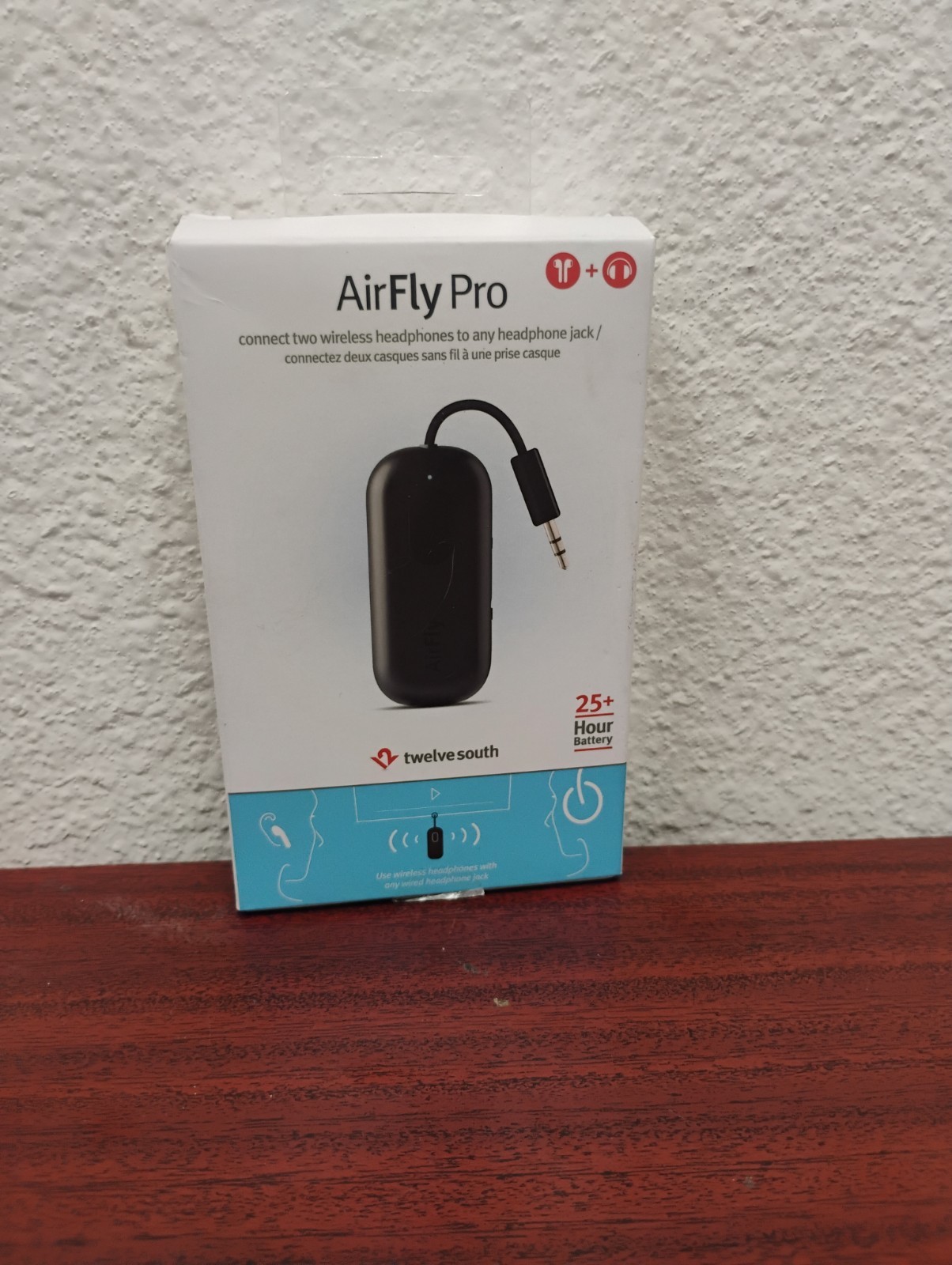 Twelve South AirFly Pro Bluetooth Audio Transmitter New Open Box Travel Tourist