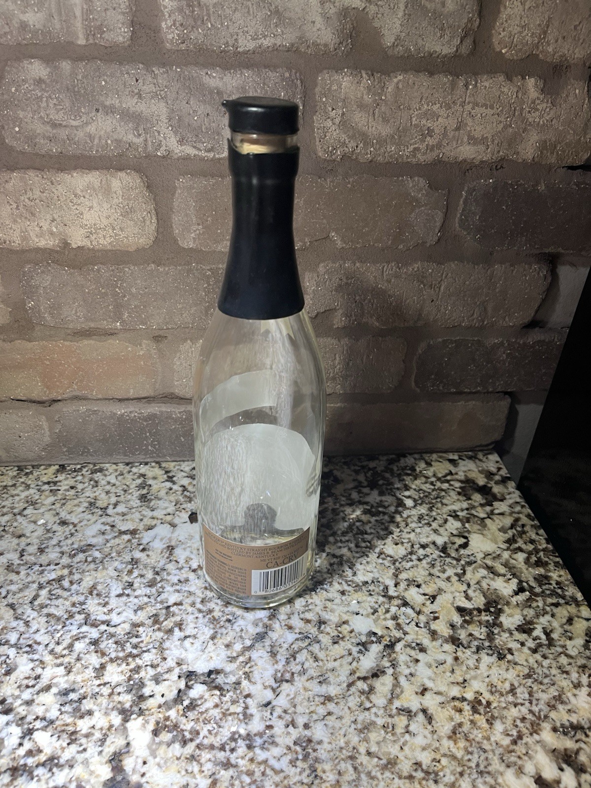 Booker's Uncut & Unfiltered Small Batch Bourbon Whiskey 2025-01 Empty