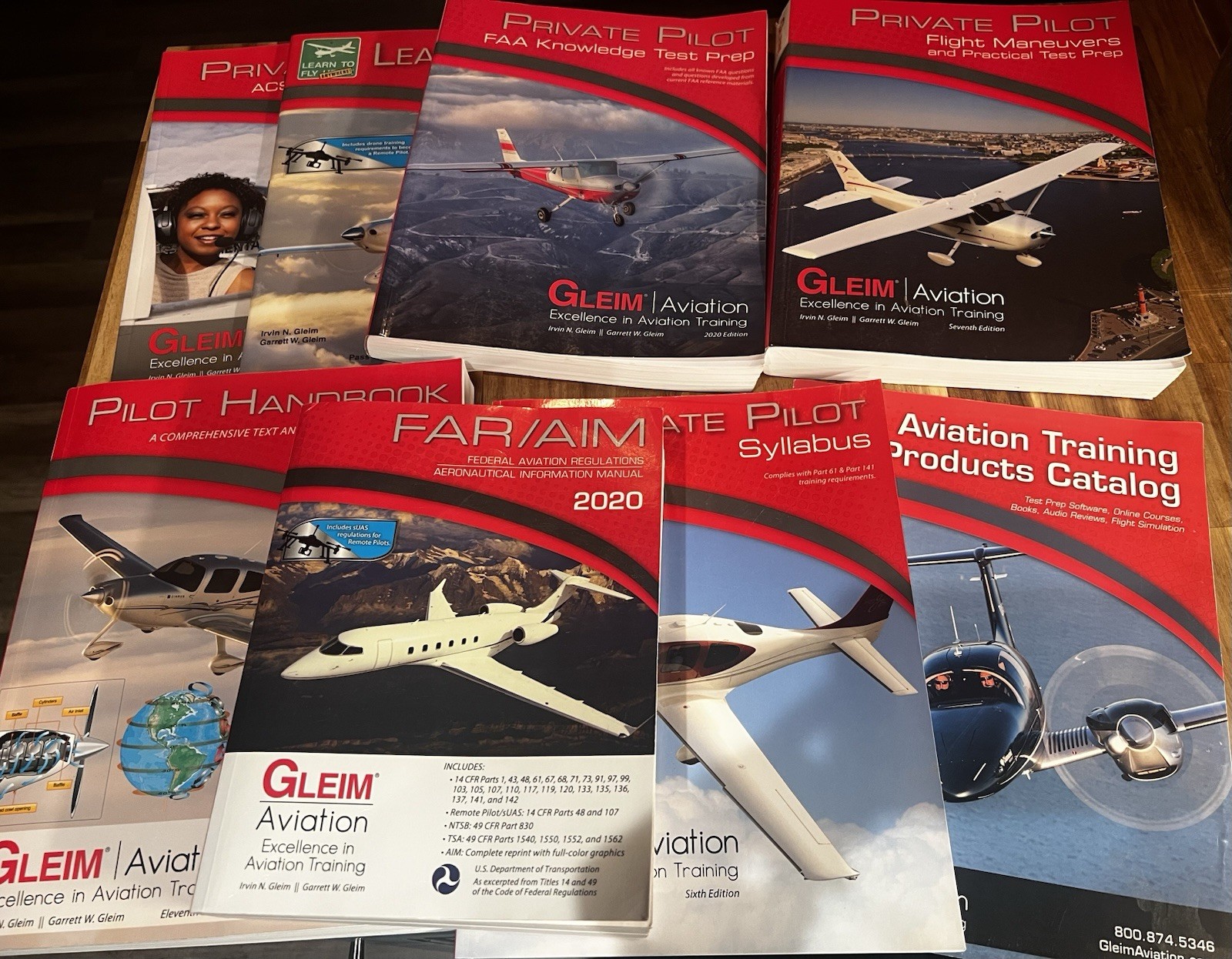 GLEIM Aviation pilot Training Kit 2017 Edition Course Materials