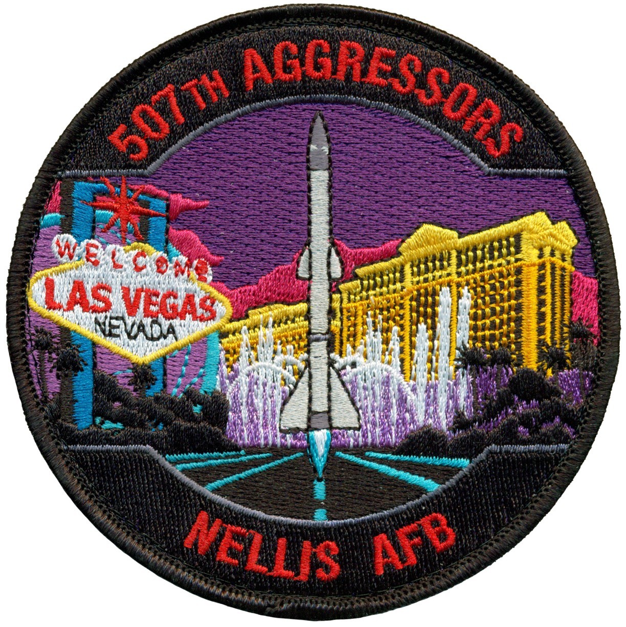 USAF 507th AIR DEFENSE AGGRESSOR SQUADRON – AGGRESSORS PATCH