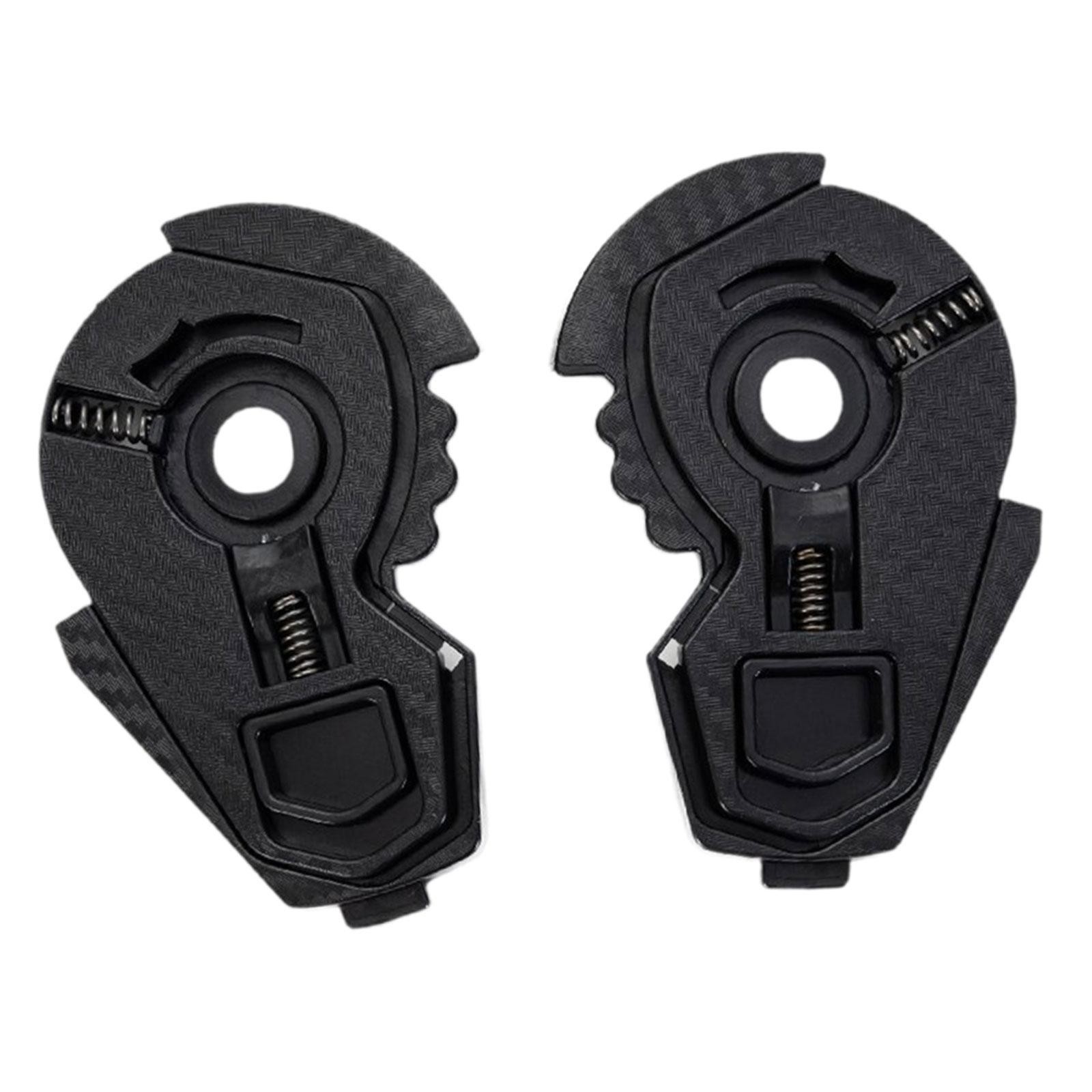 2x Helmets Visor Fixing Bases Side Plate Replacement Part Easy to Install