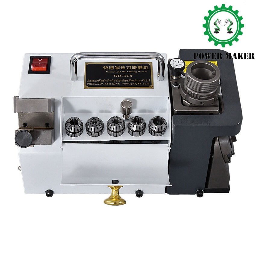 Milling Cutter Grinder 3-14mm Drill Bit Sharpener Alloy Milling Grinder GD-314