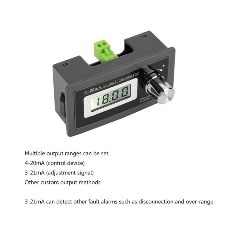 2-Wire 4-20MA Power Loop Signal Generator Panel Mounted Power Converter 2219-