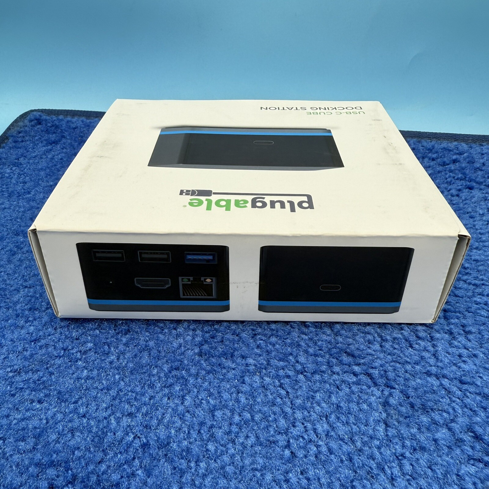 PLUGABLE TECHNOLOGIES UD-CUBE PLUGABLE UD-CUBE USB C MINI DOCKING STATION