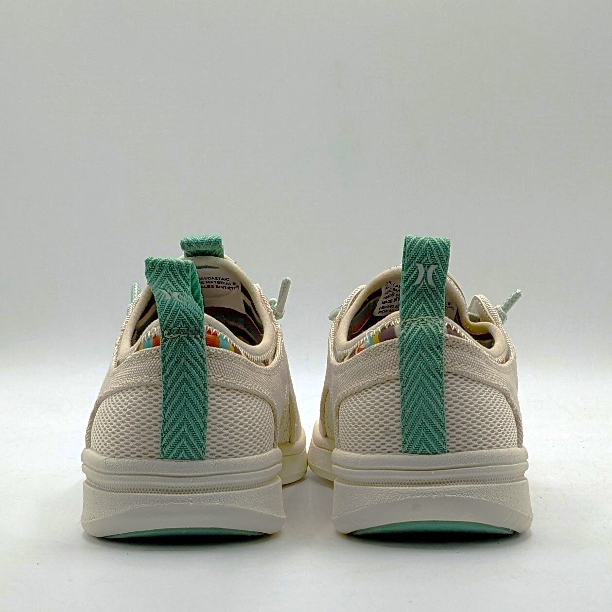 Hurley “Castaic” Women’s Colorful & Functional Casual Fashion Sneaker Beige NEW