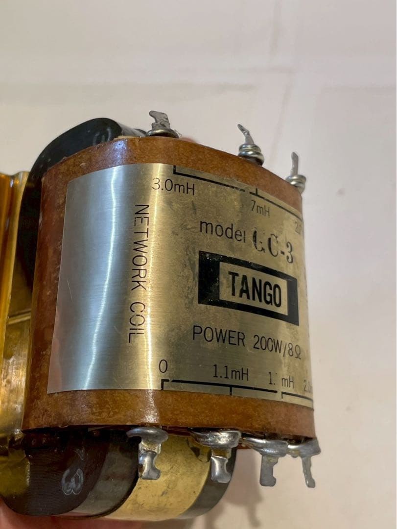 Tango LC-3 Network Coil Cut-core Audio 200W 8Ω LC-OFC Gold