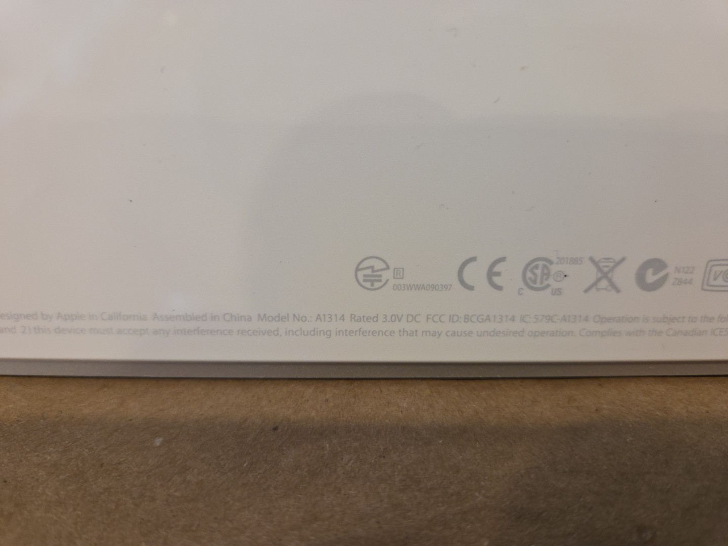 Apple Wireless Keyboard with Bluetooth - Silver A1314
