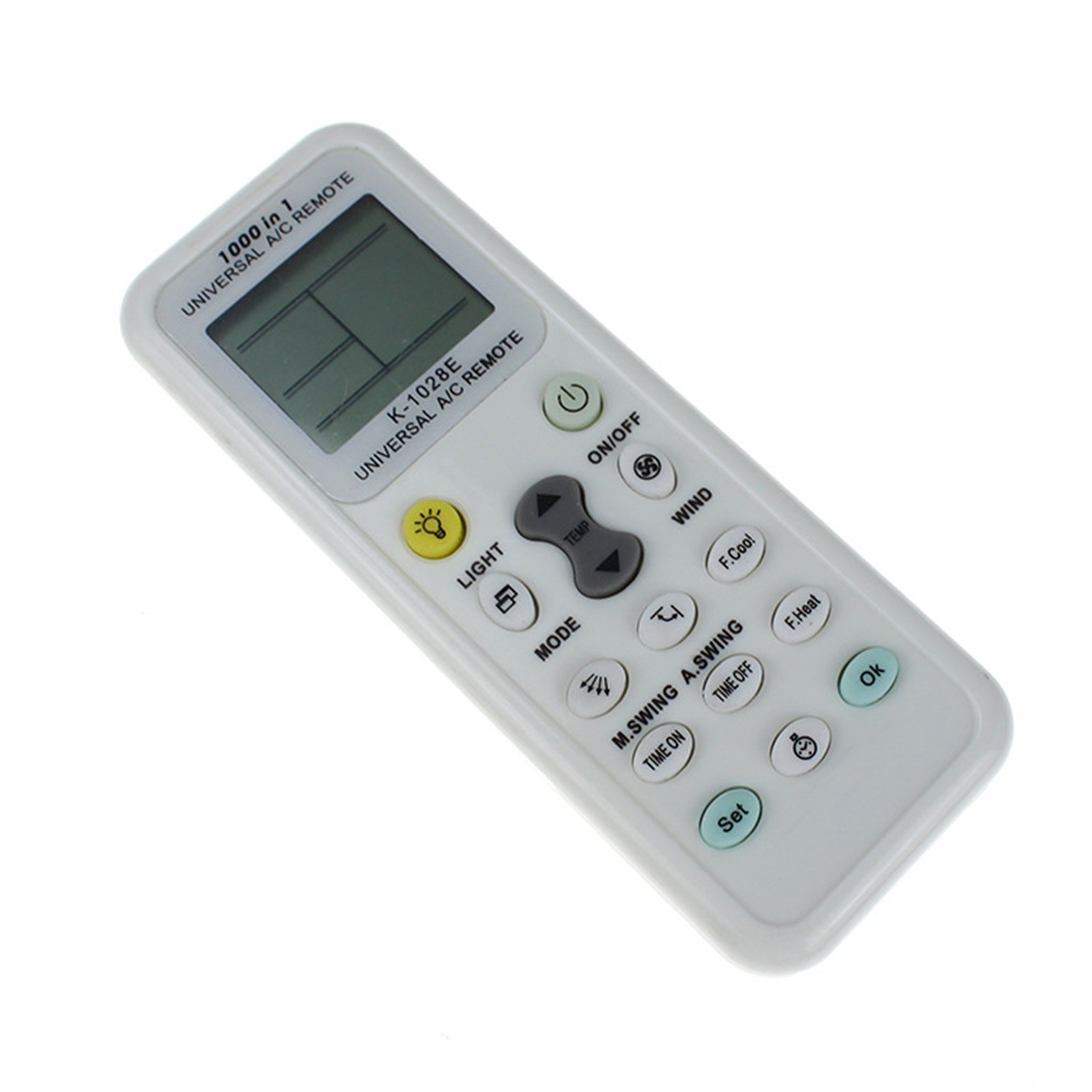Large LCD Display Universal A/C Air Conditioner LCD Remote Control Replacement h