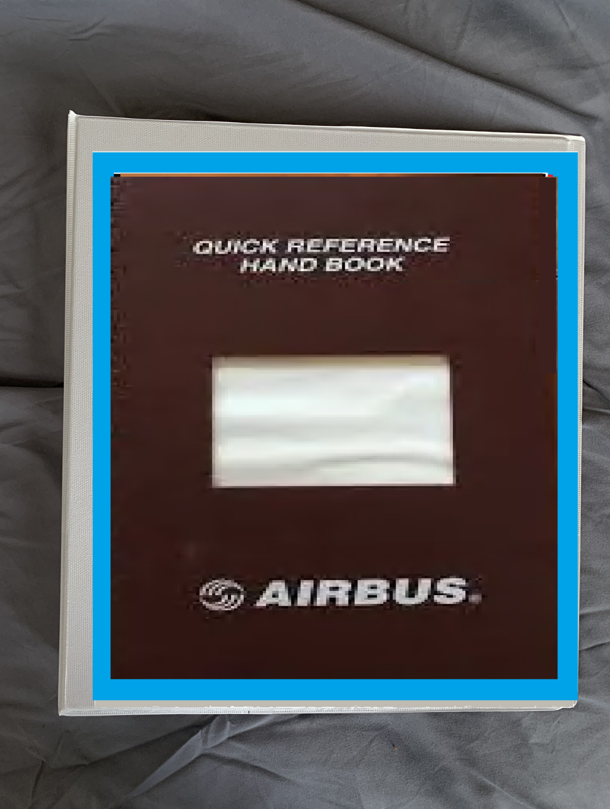 airbus a319 a320 quick reference handbook manual printed & binder RAPID SHIP