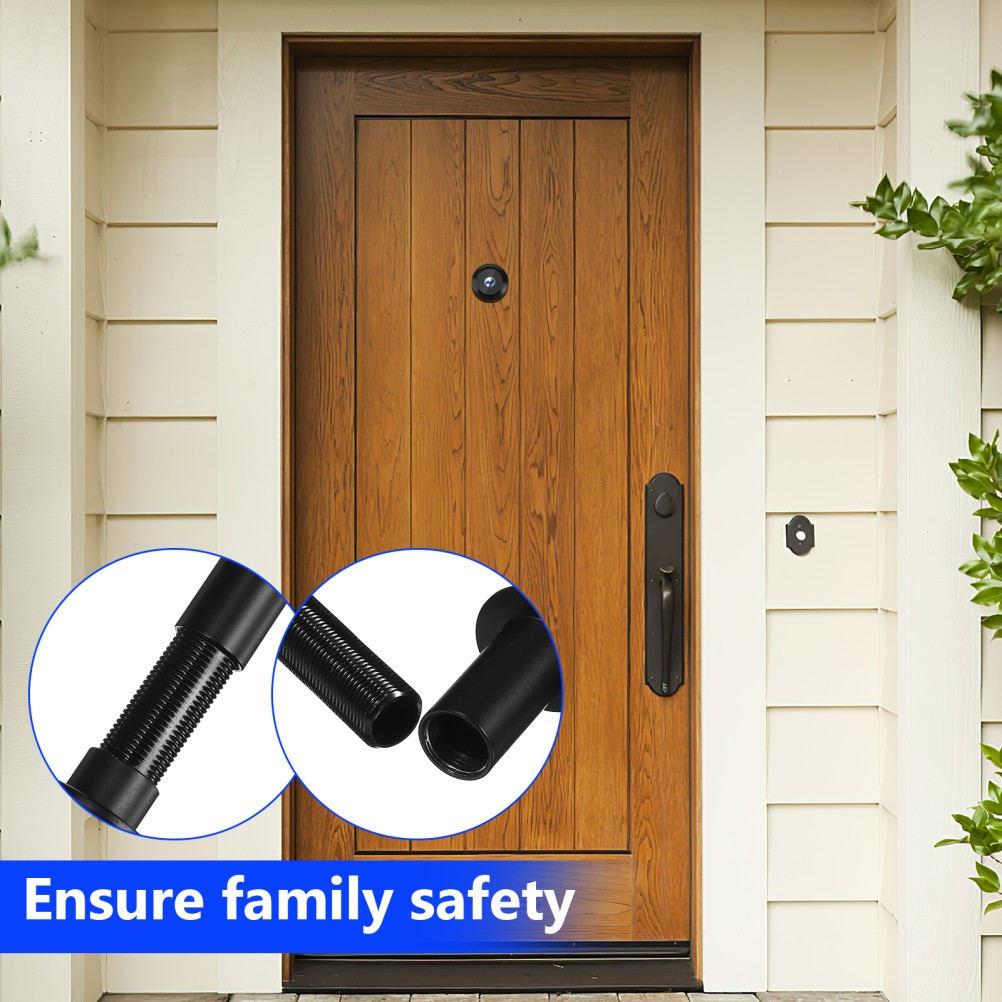 Wide Angle Peephole for Door Security Viewer Holes Front