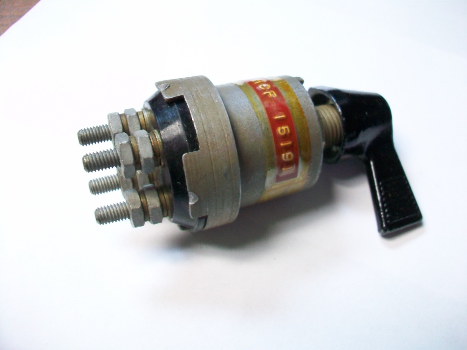 VINTAGE AIRCRAFT ROTARY SWITCH   HCF 15191   NSN 5930-00-929-4948
