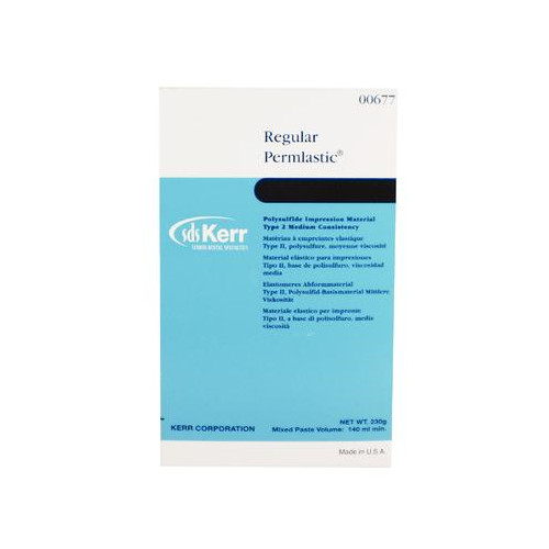 Kerr Dental 00677 Permlastic Elastomeric Impression Material Regular Body